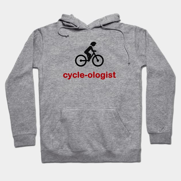 Cycle-Ologist Hoodie by SandraKC